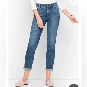 NWT Talbots Flawless Girlfriend Jeans. Size 12
